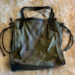 Burberry nylon tote. Perfect condition. Brand new with tags